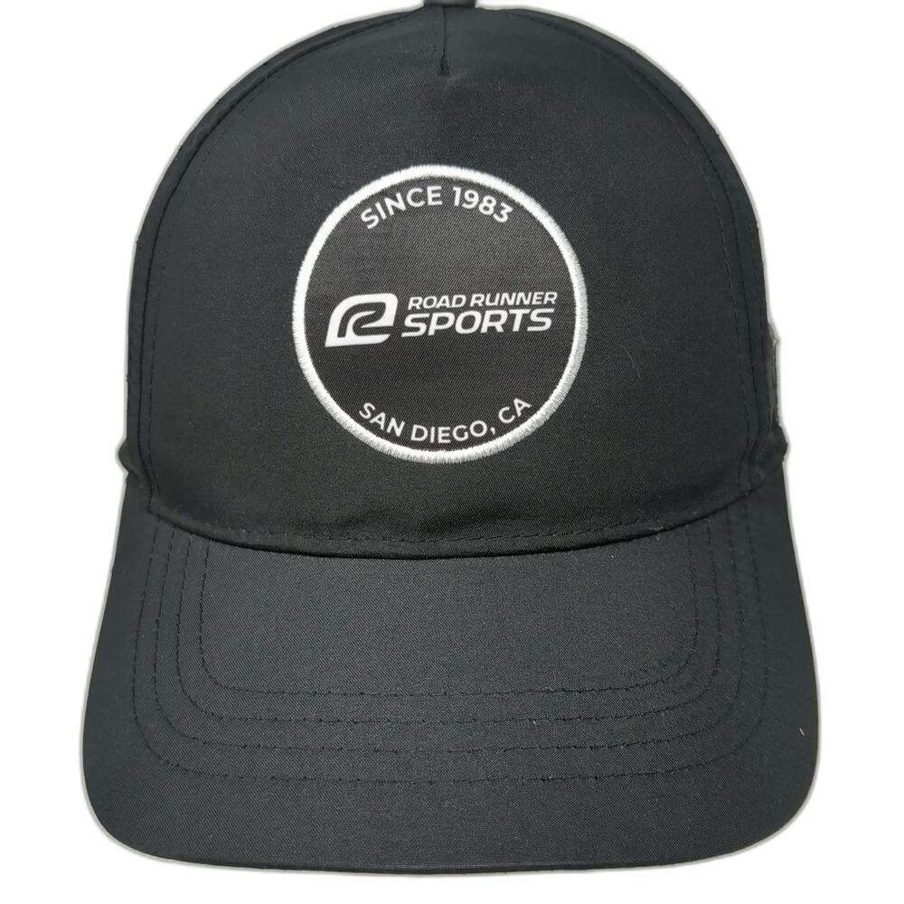 BOCO Gear 5 Panel Black One Size Road Runner Sports San Diego Hat Perforated
